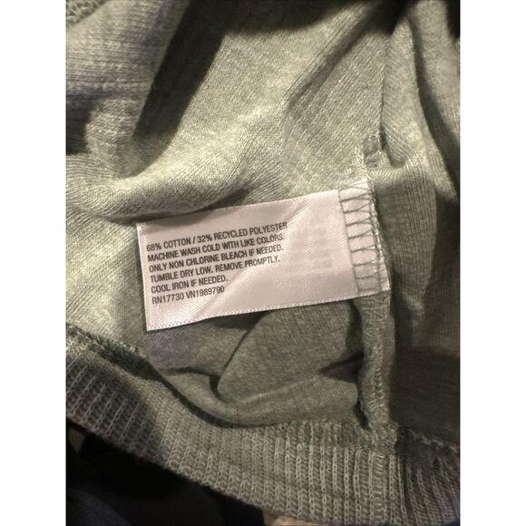 NWT Goodfellow & Co Men's Medium Sage Green Long Sleeve Textured Henley. NWT - Picture 8 of 8